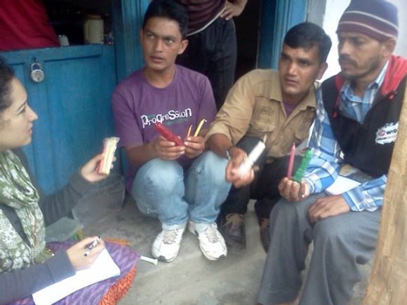 Meeting with three partners of candel factory[1]