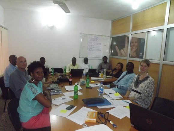 First meeting with In-country volunteers