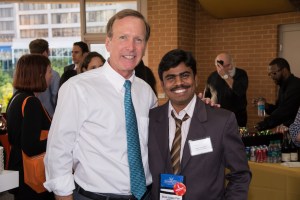 Selva with Neil Bush